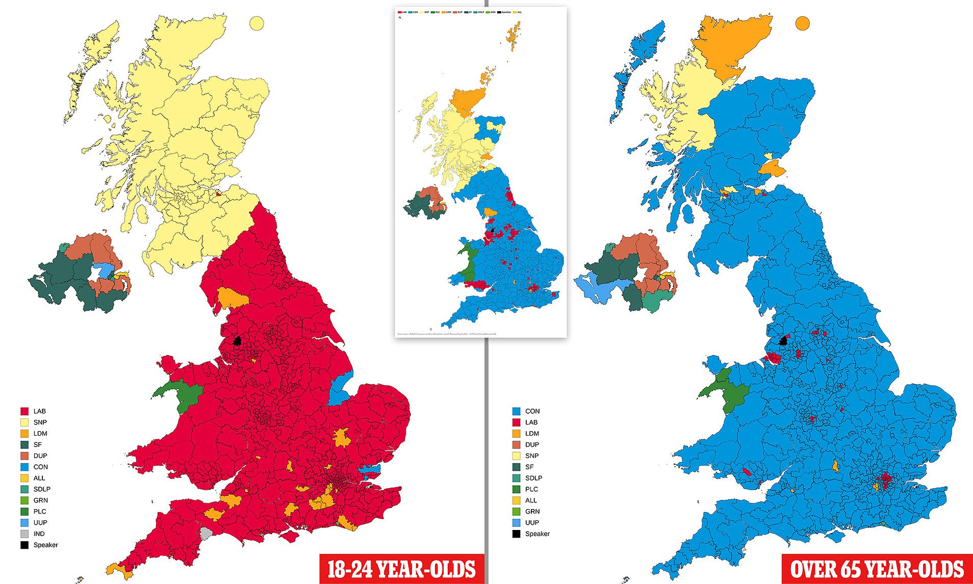 U.K. Election Results Map: How Conservatives Won in a Landslide