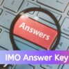 IMO Answer Key